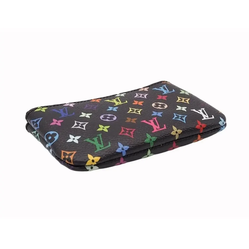 Louis Vuitton Murakami Key Pouch LV X TM Multicolor Black Cles Pochette 2025